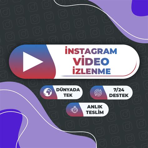 Instagram Video Izlenme